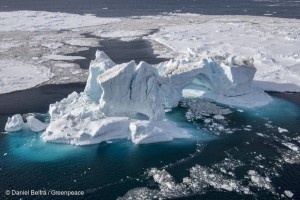 Aerial View of Weddell Sea in the Antarctic